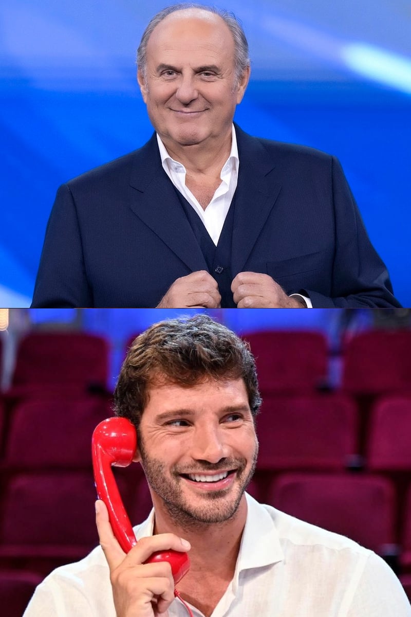 Gerry Scotti e Stefano De Martino