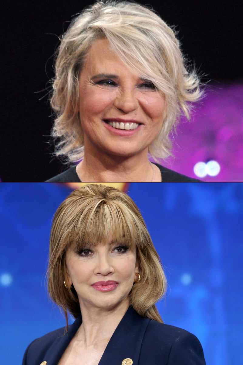 Maria De Filippi e Milly Carlucci