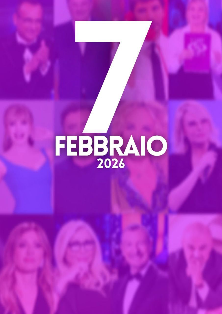 ascolti tv notizie 7 febbraio 2026