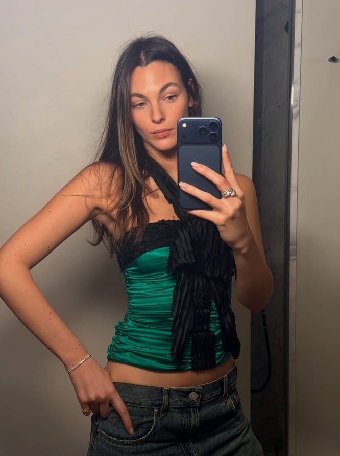 Vittoria Ceretti al Festival di Sanremo - foto da Instagram