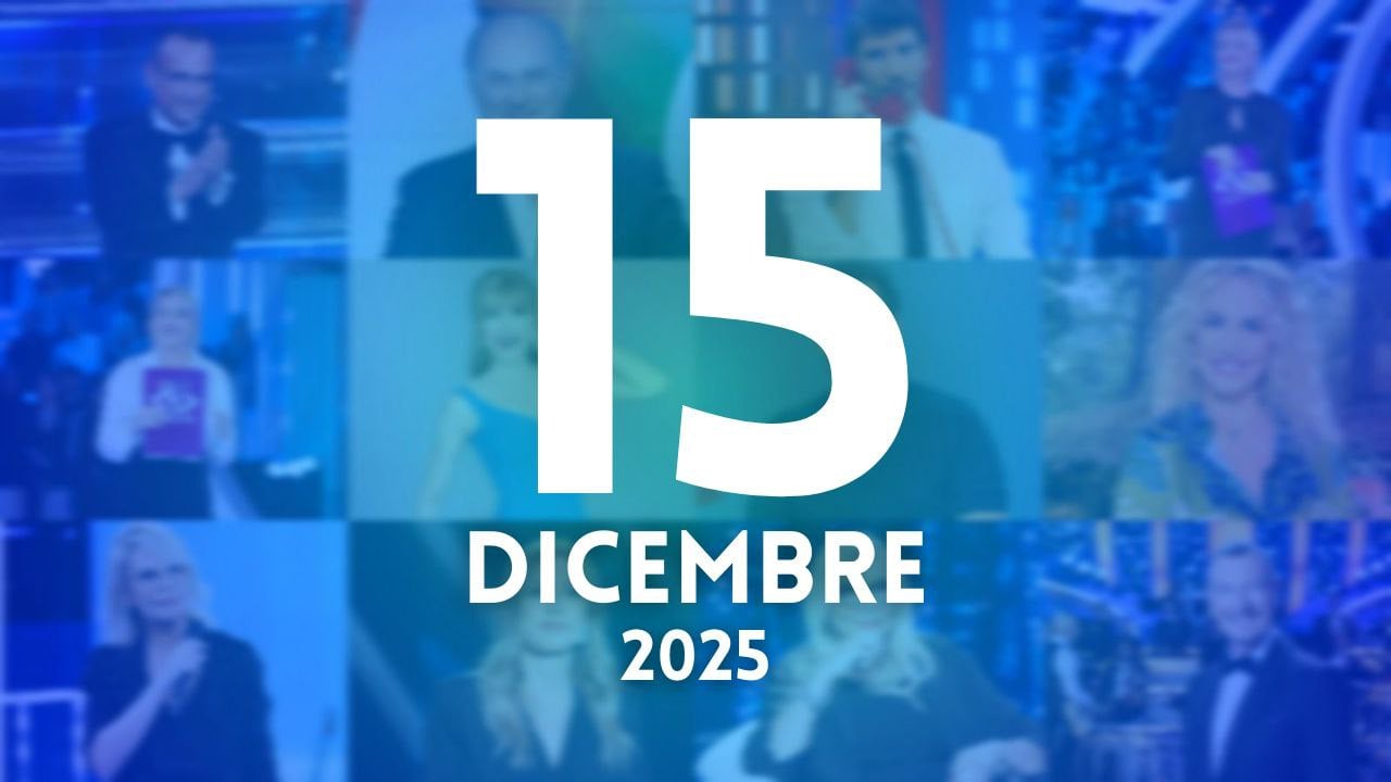 anticipazioni tv 15 dicembre 2025