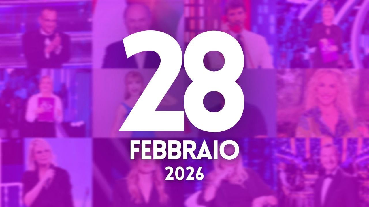 ascolti tv notizie 28 febbraio 2026
